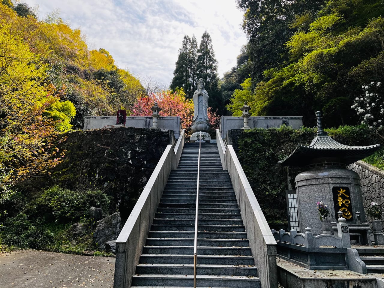 みやま市のシャクナゲ寺（八楽会奥之院）