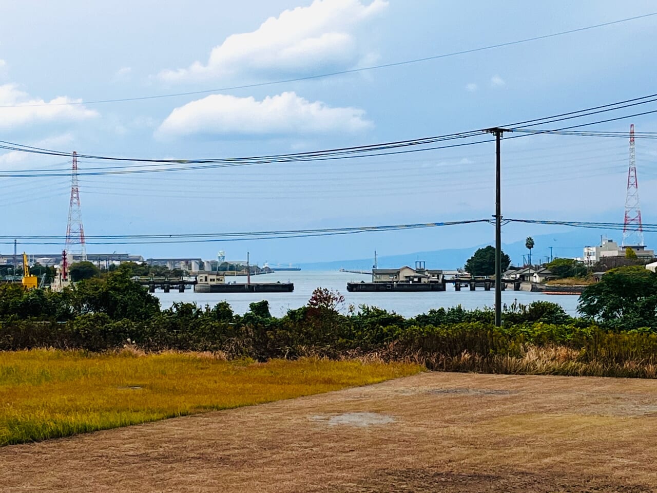 2023年11月の「有明海の光の航路」