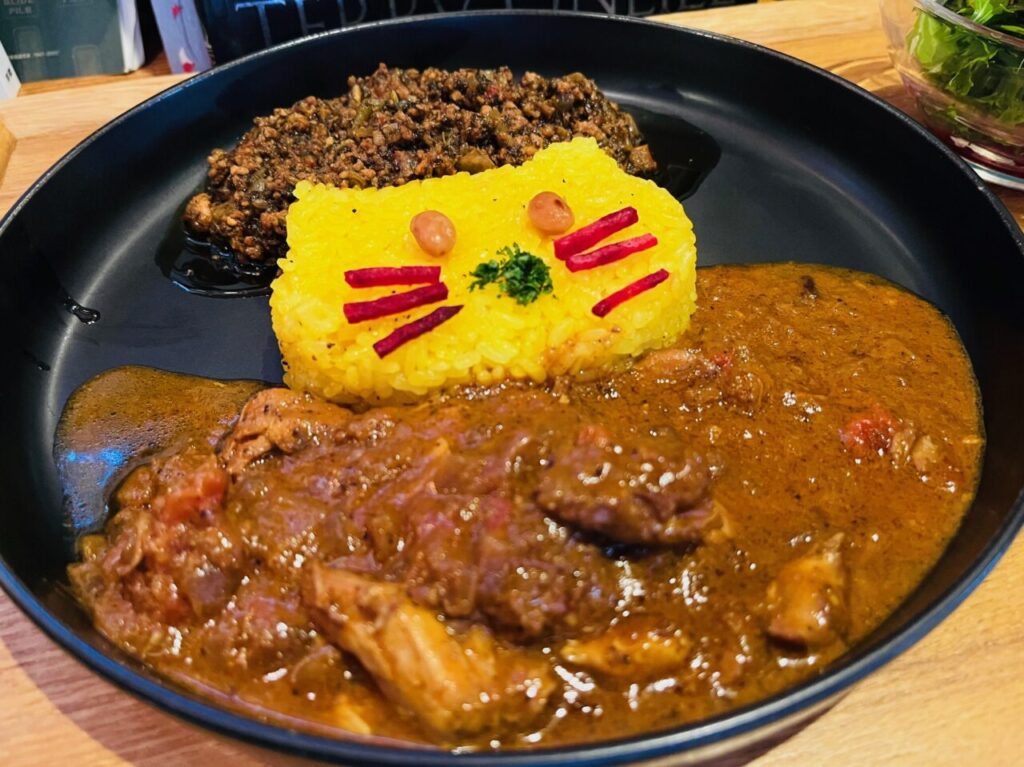 柳川のcafe帰去来のカレー