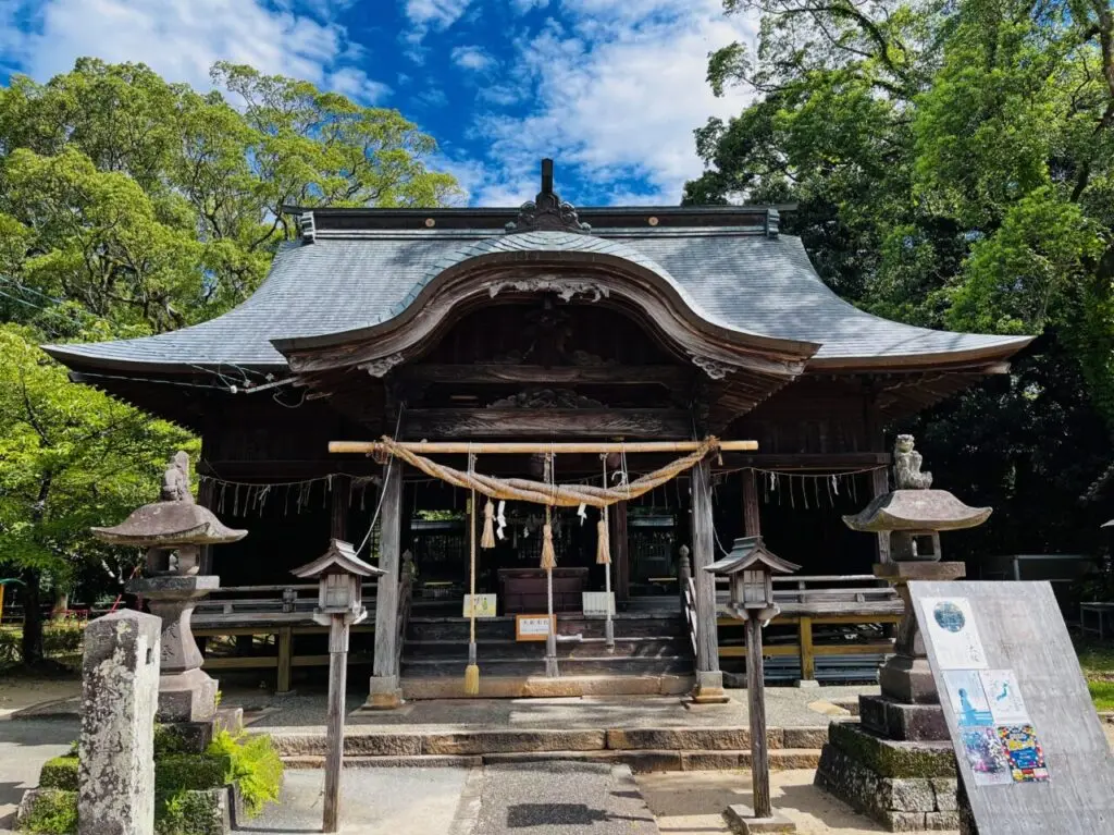 大牟田の草木八幡神社の夏越の大祓