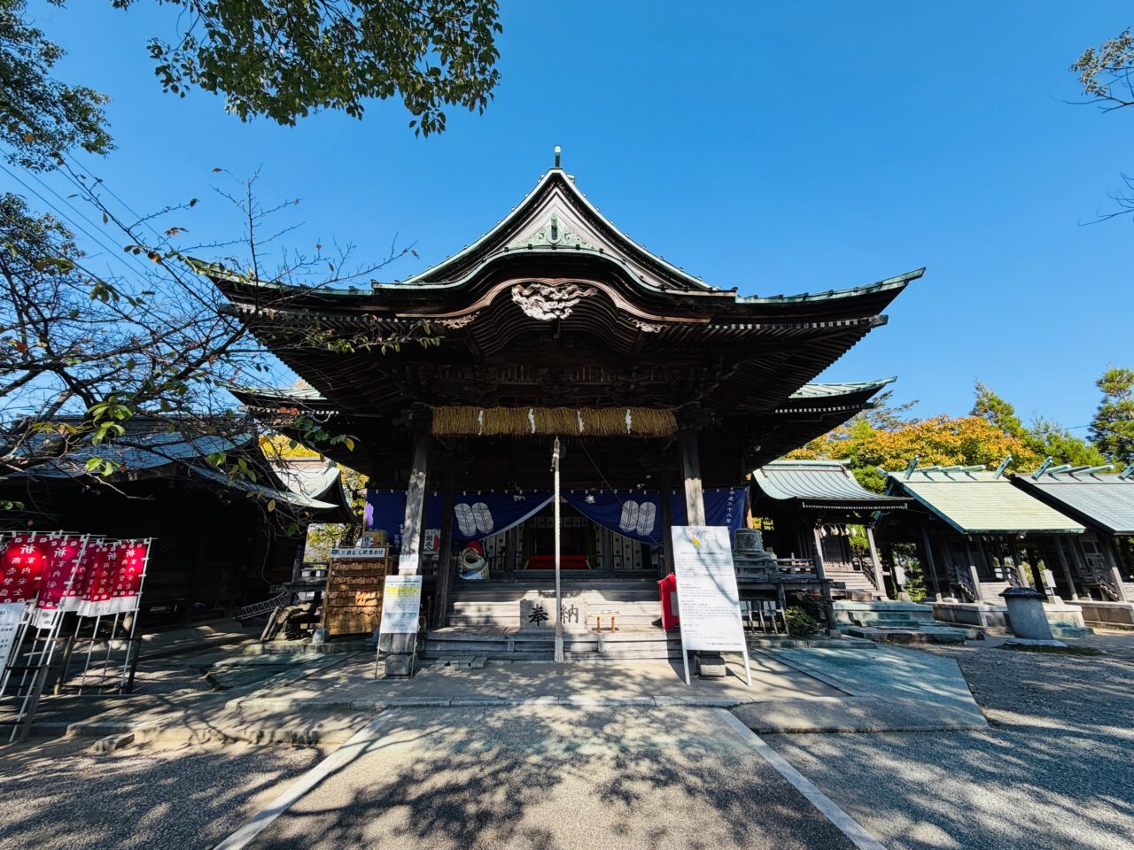 2025年11月16日に下庄八幡神社で開催される結マルシェ