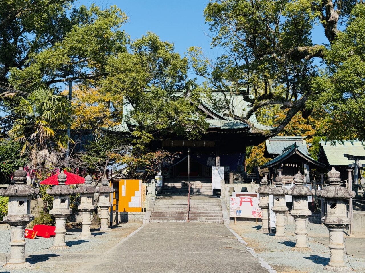 2025年11月16日に下庄八幡神社で開催される結マルシェ