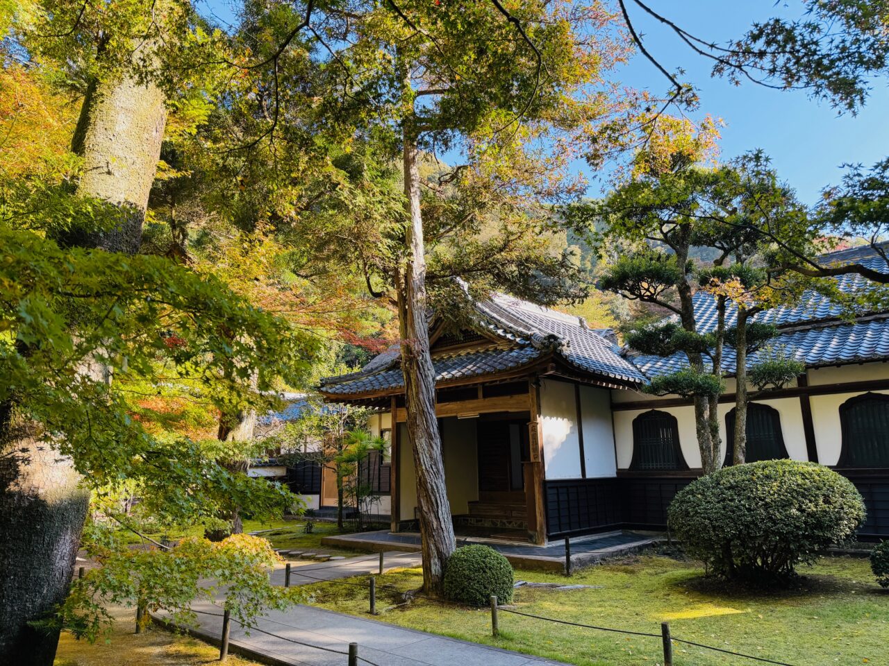 2025年みやま市清水寺本坊庭園の紅葉