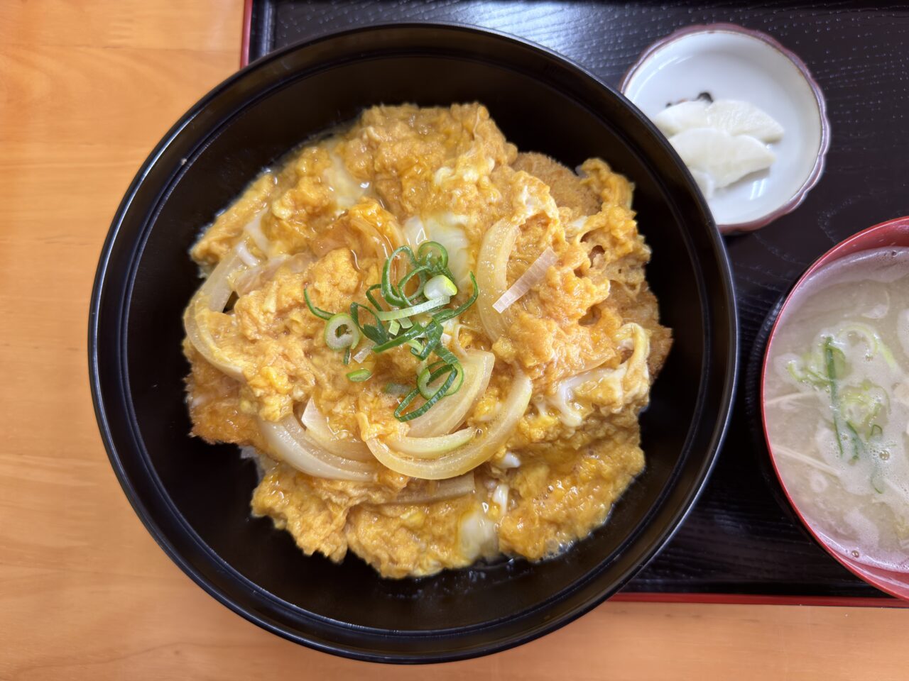 大牟田の三池食堂のソースかつ丼