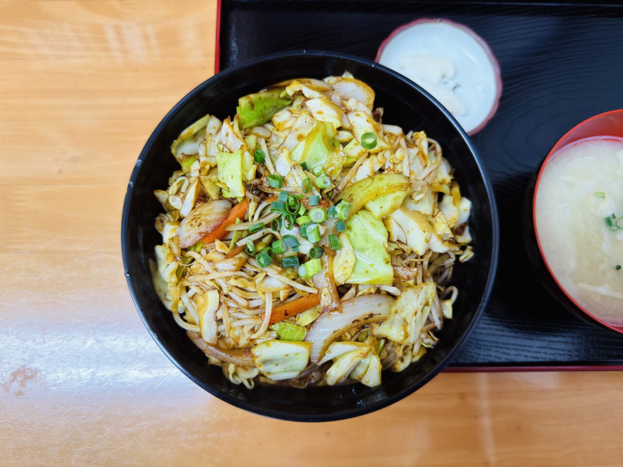 大牟田の三池食堂のソースかつ丼