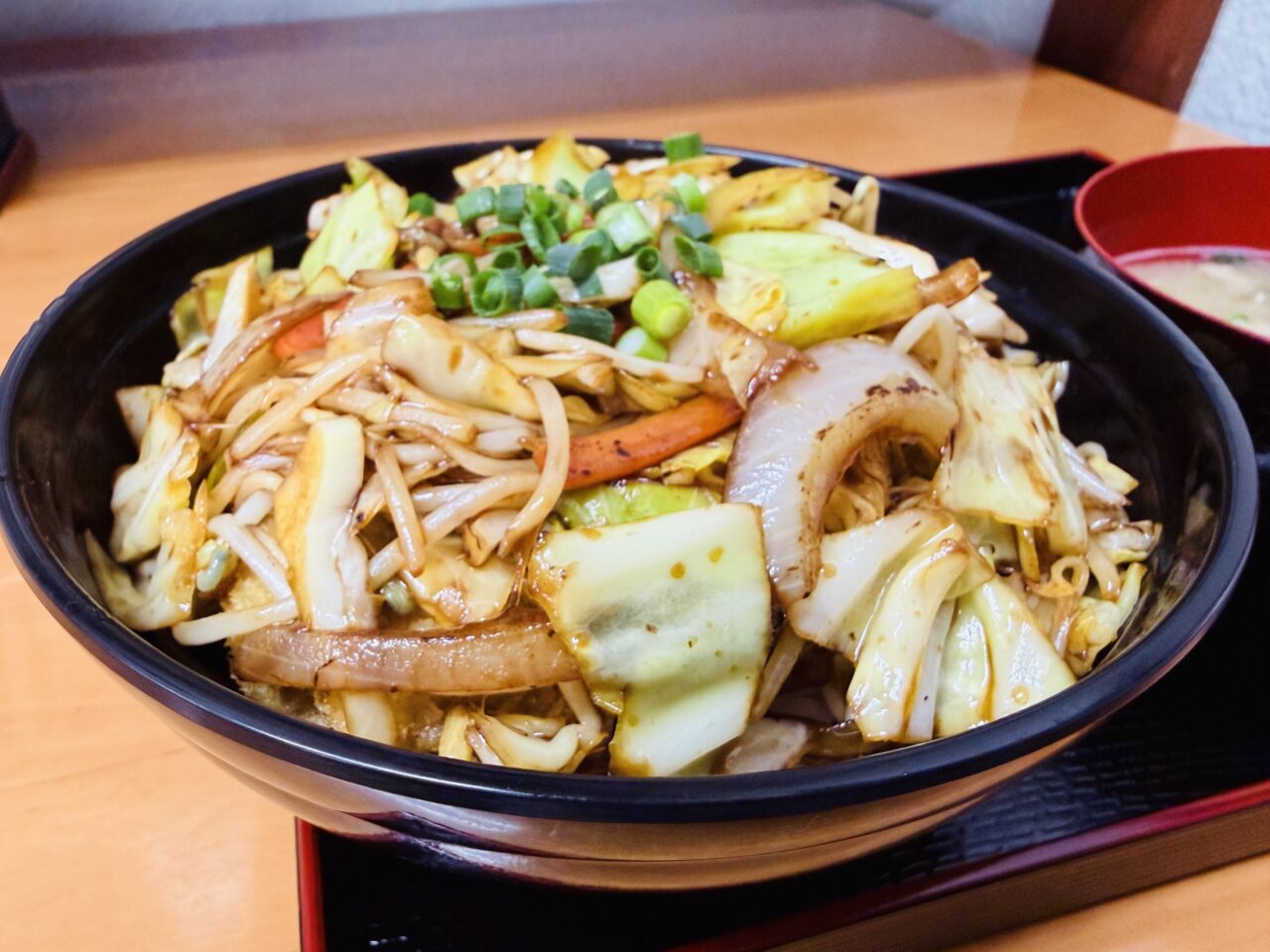 大牟田の三池食堂のソースかつ丼