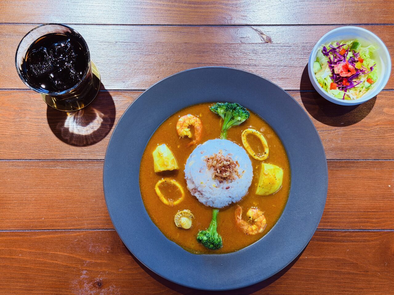 大牟田のアウレアのスリランカカレー