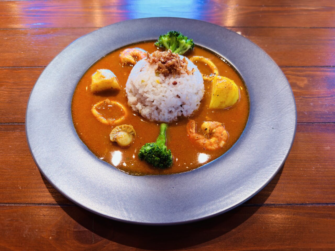 大牟田のアウレアのスリランカカレー